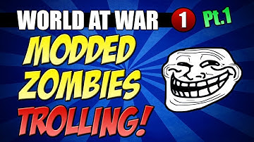 WaW Mod Menu Trolling  -  Confused Kid Funny Reactions!