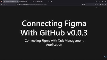 Connecting Figma With GitHub [3/6] v0.0.3