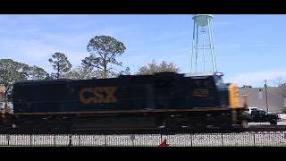 Extremely Fast CSXT Intermodal!