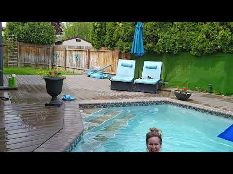 My First Ever Cold Plunge in my Pool-Jumping into the Unknown: My First Cold Plunge!