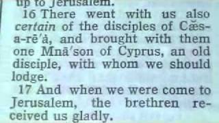 1069 Acts 21 Chronological Bible (Don't Go To Jerusalem!)