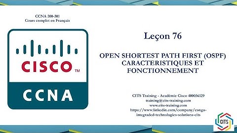 CCNA 200-301 en Français - Leçon 76 (Part 5) : OSPF States