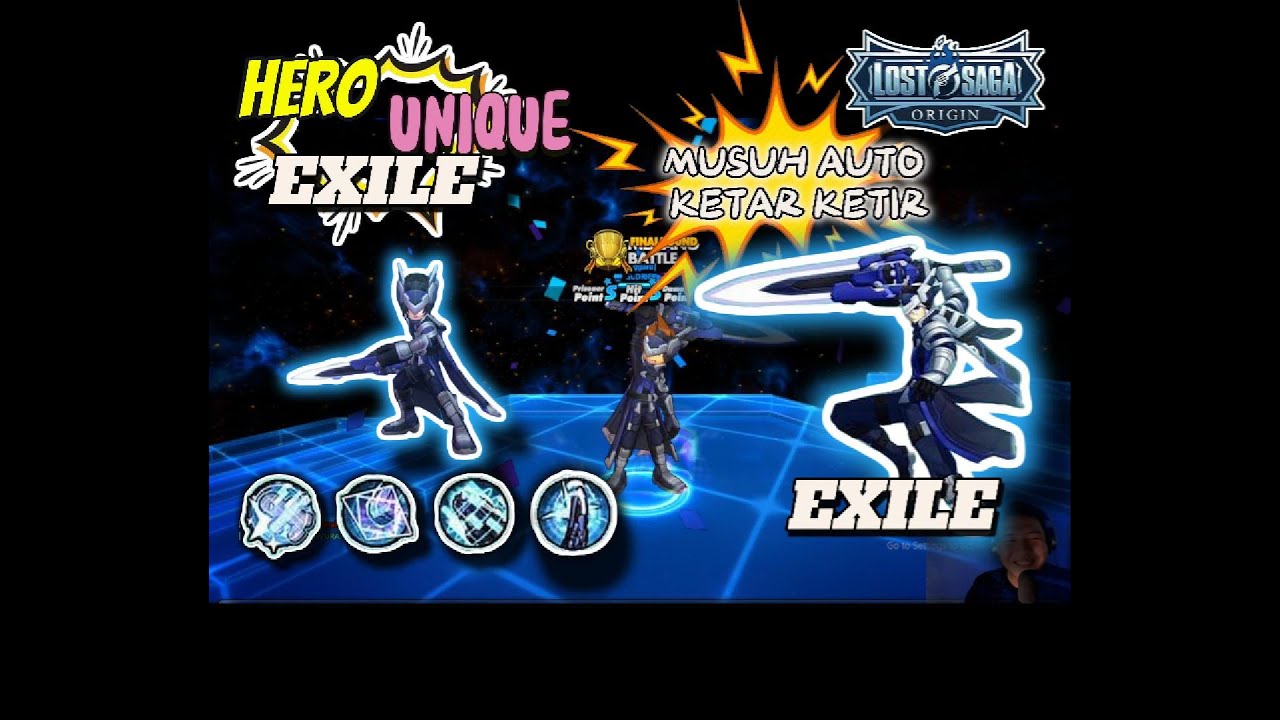 LOST SAGA HERO UNIQUE EXILE l MUSUH AUTO KETAR KETIR
