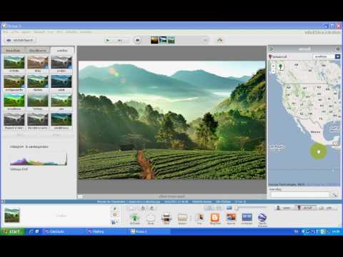 วิธีใส่พิกัดลงในรูปภาพด้วยโปรแกรม Picasa