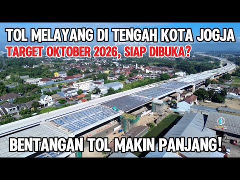 The Elevated Toll Road Through Jogja City Is Becoming a Reality, Featuring a Grand Toll Gate‼️ He...