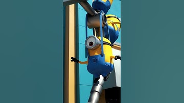 Minion overload with the Minion Land entrance facade. 🍌👀 #shorts