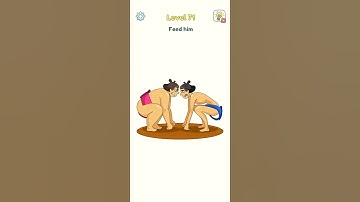 🧠DOP 3 : Draw One Part All Level: 71 Gameplay Solution 🚀🚀 #shorts #youtube