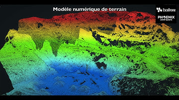Nuage de points LiDAR et classification - Escadrone et Phoenix LiDAR