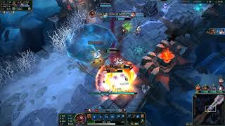LEAGUE OF LEGENDS: CLEAN 4 MAN GNAR ULT