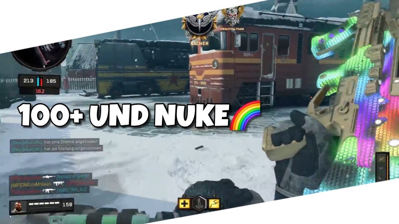 100+ KILLS UND REGENBOGEN NUKLEAR🌈!! | Black Ops 4