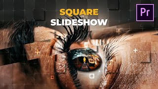 Square Slideshow Premiere Pro Templates