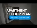 How to turn a 600 ft2 apartment into a digital floor plan in no time