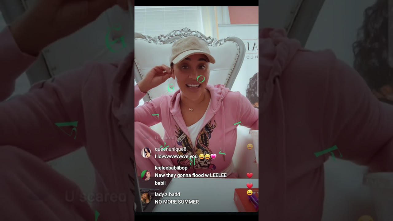 Natalie Nunn 🗣 Going In On Diamond The Body❗️IG Live