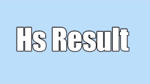 Assam hs result 2020 | Hs 2nd year result 2020 | hs result check