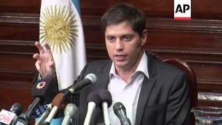 Talks aimed at averting Argentina's second default in 13 years ended with bitter recriminations on W