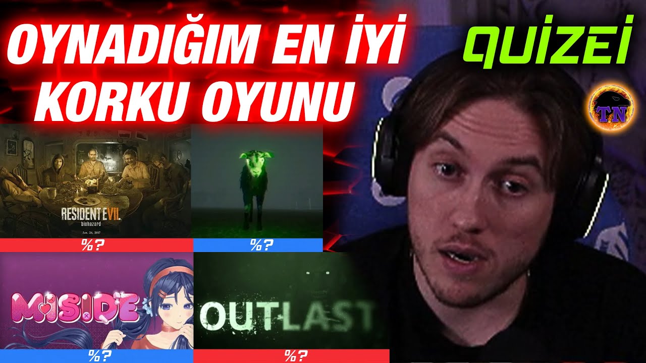 RRaenee Yayında Oynadığı En İyi Korku Oyununu Seçiyor | Quizei