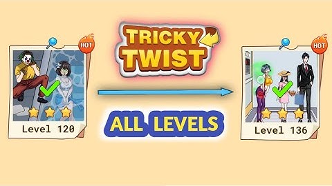 Tricky Twist Puzzle Level 120-136 | No Commentary, No Music | Android Gameplay