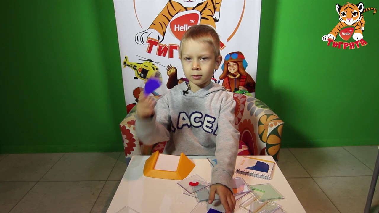 Денис Тохчуков | Обзор игры Цветовой код от Bondibon Smart Games| Студия видеоблогеров Тигрята