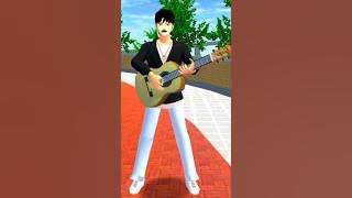 Ta Tata ta funny sound ply by yuka Rina and Mio💒🙏🎤🎧🥵🥁🎸🎺🦹#sakuraschoolsimulator #shortvideo #trending