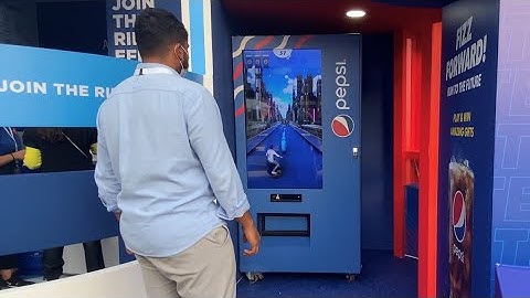 PurpleGlo - Motion Vending Machine