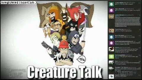Creature Talk 6/2/2012 part 6 the screamer is a fail (end)