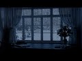 Cozy winter ambience with blizzard and fireplace crackling sounds | 3 hours | Deep relaxation
