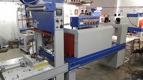 Shrink Wrapping Machine - 9090979740 with Pressure Bar Technology for Extra Roll Auto Rewinding