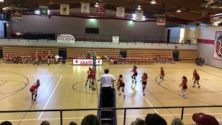 Kianahs Willowcreek Braves 7th Grade A Volleyball 9/4/18