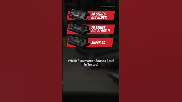 Flowmaster Muffler Sound Comparison – 16 Models! Which Sounds Best?