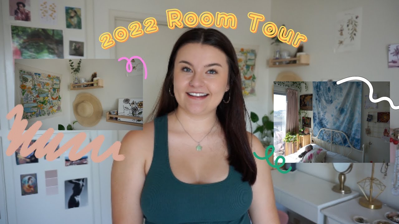 My 2022 Room Tour (Cottagecore & Boho) - YouTube