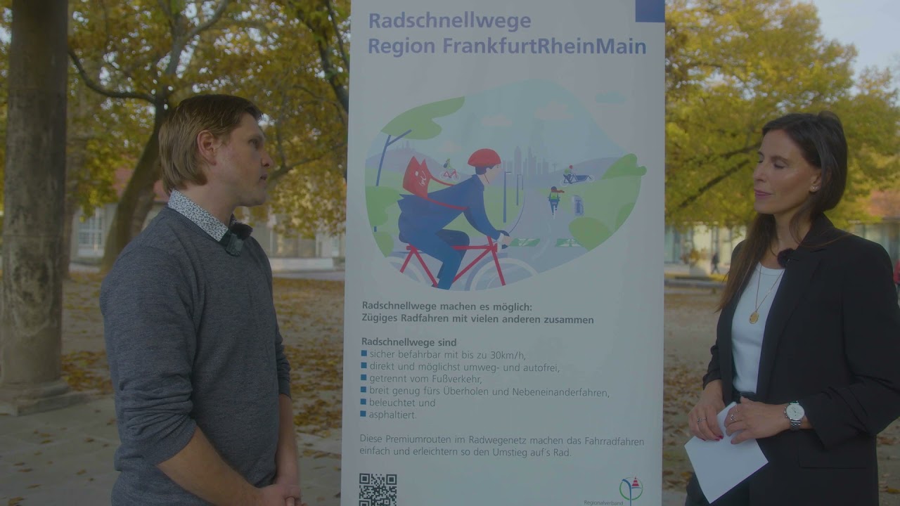 Radschnellwege in der Region Frankfurt-Rhein-Main