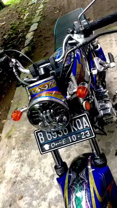 modifikasi cb 100||klasik memang asyikk