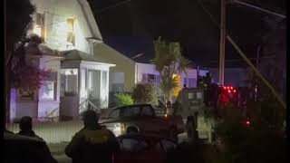 Law enforcement releasing FlashBangs on Barricaded Subject in Eureka
