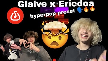 Glaive x Ericdoa hyperpop Bandlab preset pack (Free*Link in des*)