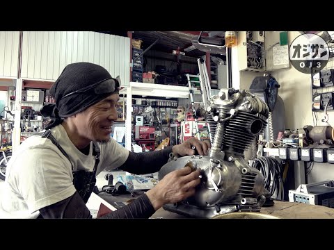 Ducati Scrambler エンジン降ろして磨いてみた