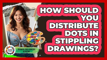 How Should You Distribute Dots In Stippling Drawings? - Drawing and Painting Academy