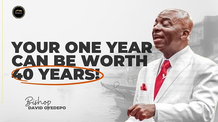 STOP WAITING! TAKE RESPONSIBILITY FOR YOUR DESTINY! | BISHOP DAVID OYEDEPO