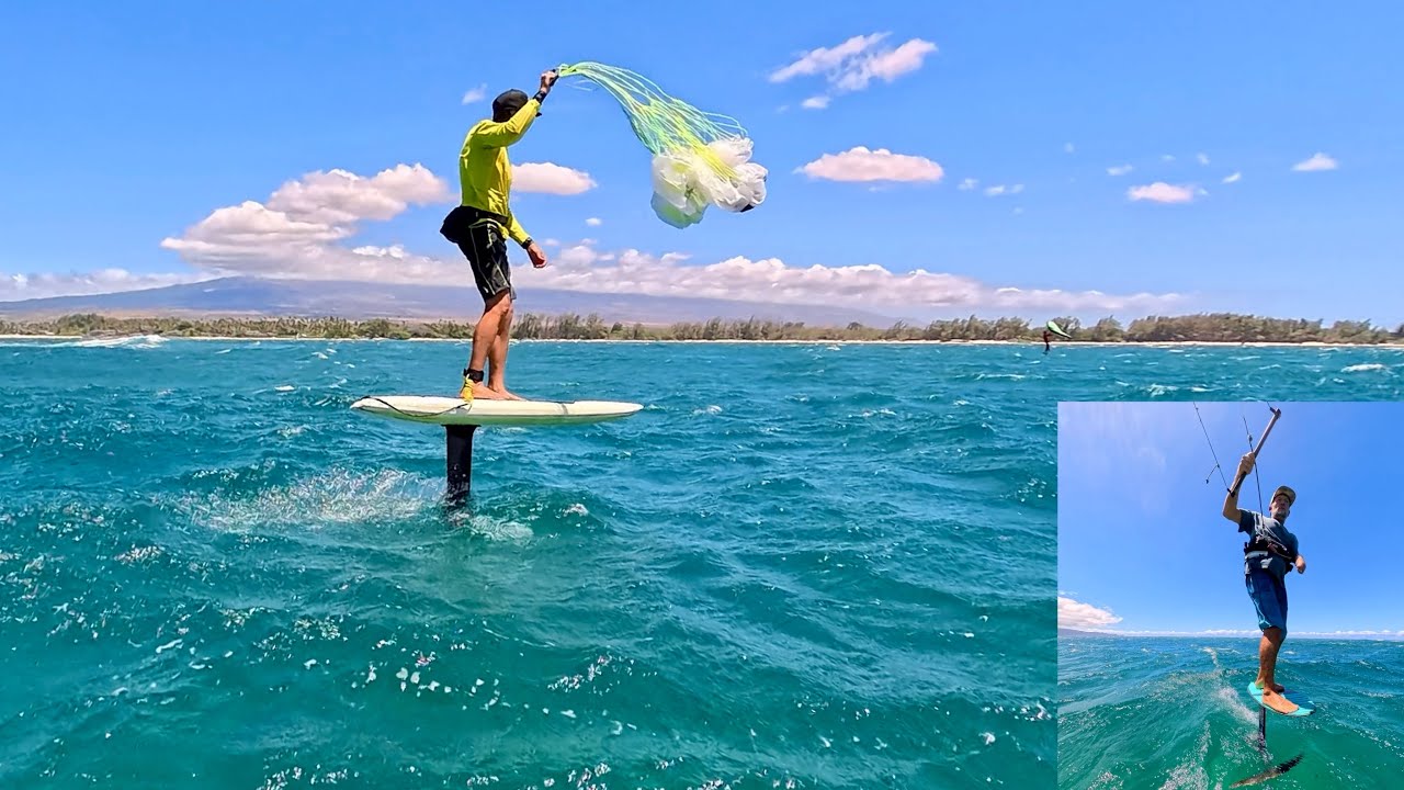 Parawing session in paradise - One shot - PiP with Scott