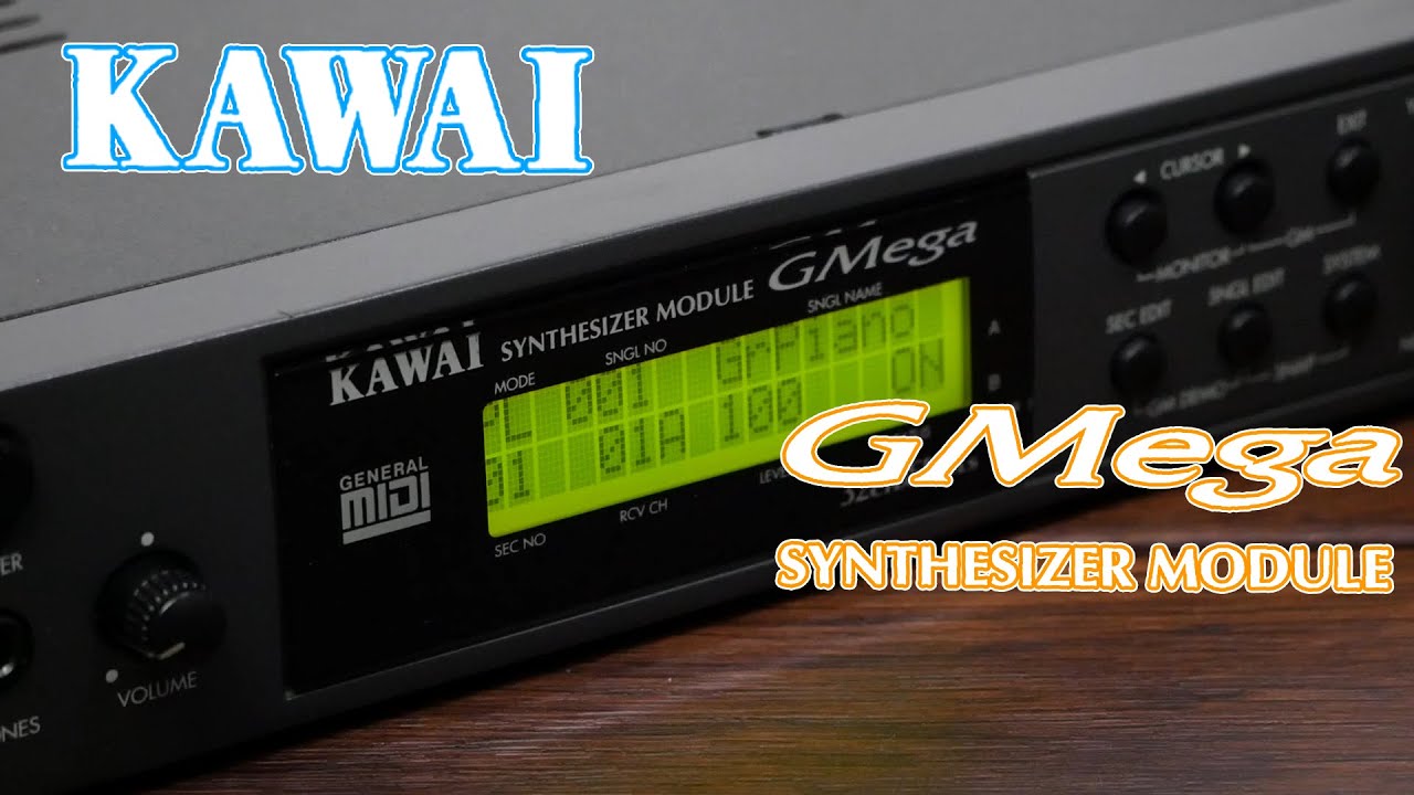kawai Gmega Demonstration DEMO SONG MIDI【Computer Music】DTM 音源モジュール