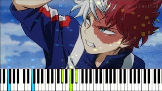 [Boku no Hero Academia Season 3 OP] "ODD FUTURE" - UVERworld (Synthesia Piano Tutorial) chords