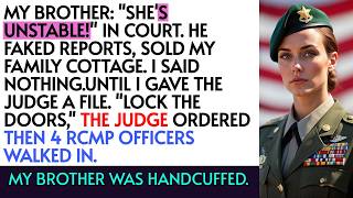 My Brother Called Me Unstable in Court—Then 4 RCMP Officers Walked In, Locked the Doors and Arres...