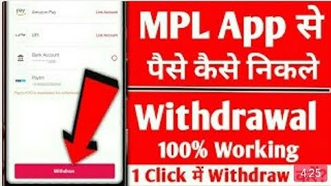 💥💥MPL WITHDRAWAL PROBLEM 💯%SOLVED WITH PROOF ✅✅