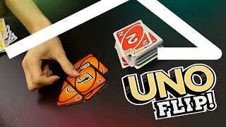 UNO FLIP | Уно Флип | Играем в настольную игру  | Раунд 1