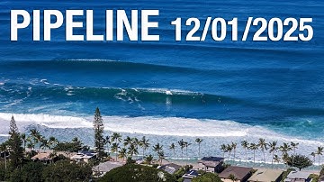 Makana Pang, Tosh Tudor, Barron Mamiya, Noah Beschen, Ned Hart and others at Pipeline 12/30/2025