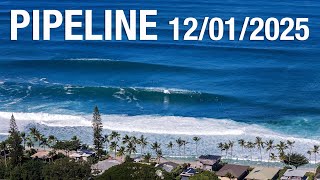 Makana Pang, Tosh Tudor, Barron Mamiya, Noah Beschen, Ned Hart and others at Pipeline 12/01/2025