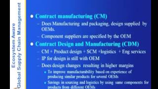 ⁣Mod-02 Lec-05 Supply Chain Eco-System Framework: Supply Chains & Resources