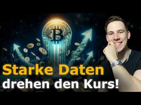 Hammer Daten stützen Bitcoin! Nvidia- & Wirtschaftsdaten überzeugen!