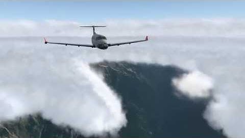 X-plane 11 -PC12 -My VR settings -1080ti -FSeconomy -Bad weather landing