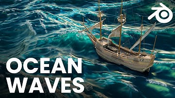 Create Realistic Ocean Waves in Blender with the Ocean Modifier!