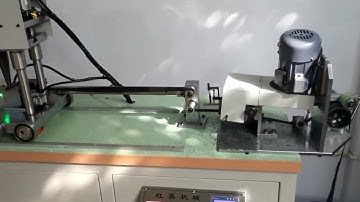 invisible zipper gapping machine